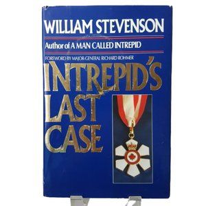 Book Intrepid's Last Case by William Stevenson Historical Thriller Military